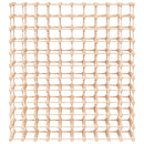 vidaXL tömör fenyőfa bortartó 120 palackhoz 112,5x23x123,5 cm