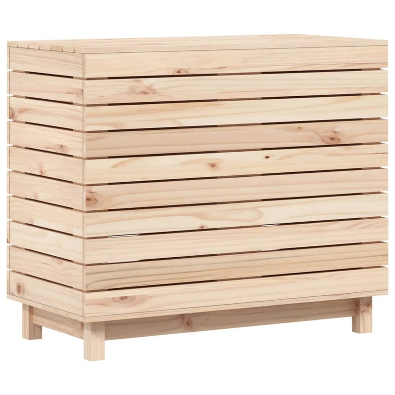 vidaXL tömör fenyőfa szennyestartó láda 88,5 x 44 x 76 cm