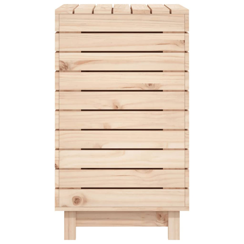 vidaXL tömör fenyőfa szennyestartó láda 88,5 x 44 x 76 cm