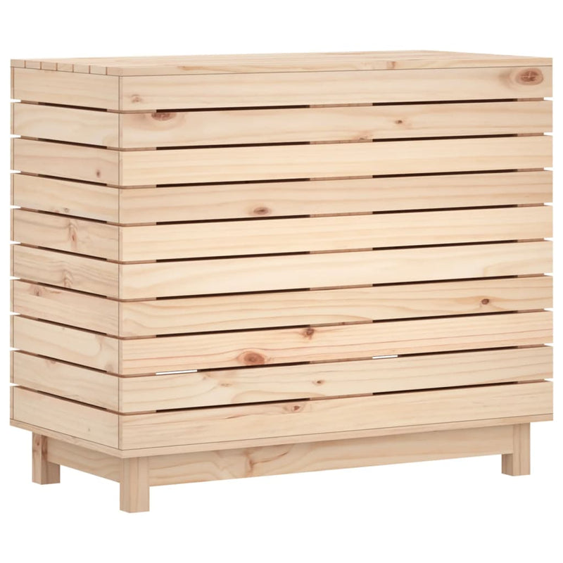 vidaXL tömör fenyőfa szennyestartó láda 88,5 x 44 x 76 cm