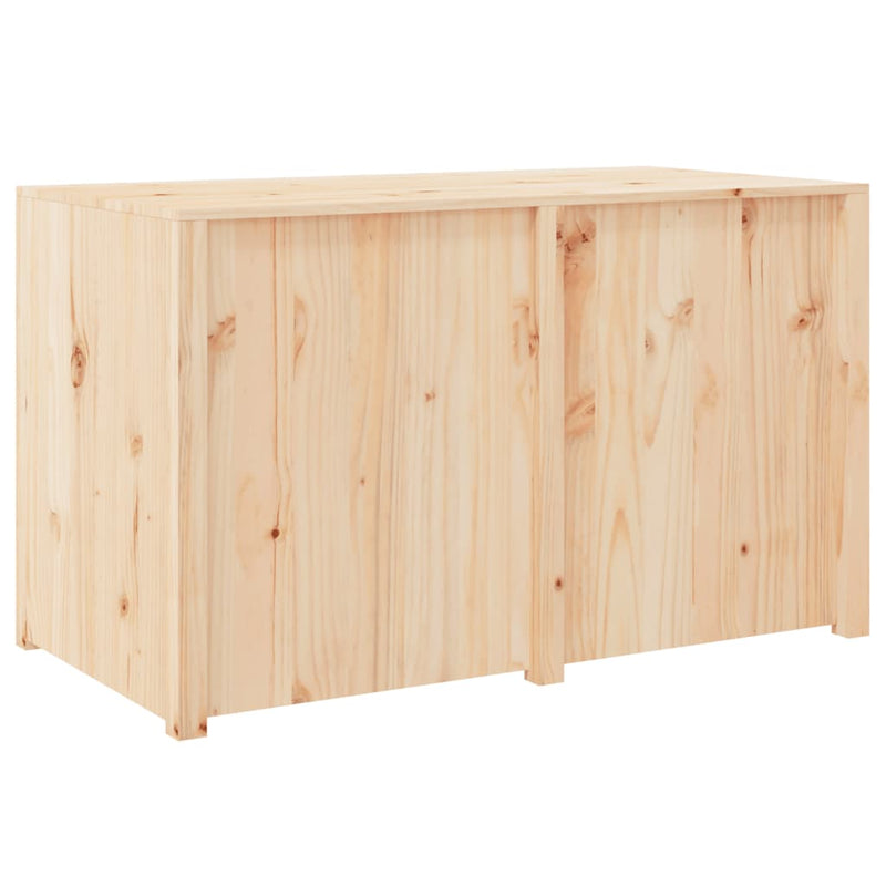 vidaXL tömör fenyőfa kültéri konyhaszekrény 106 x 55 x 64 cm