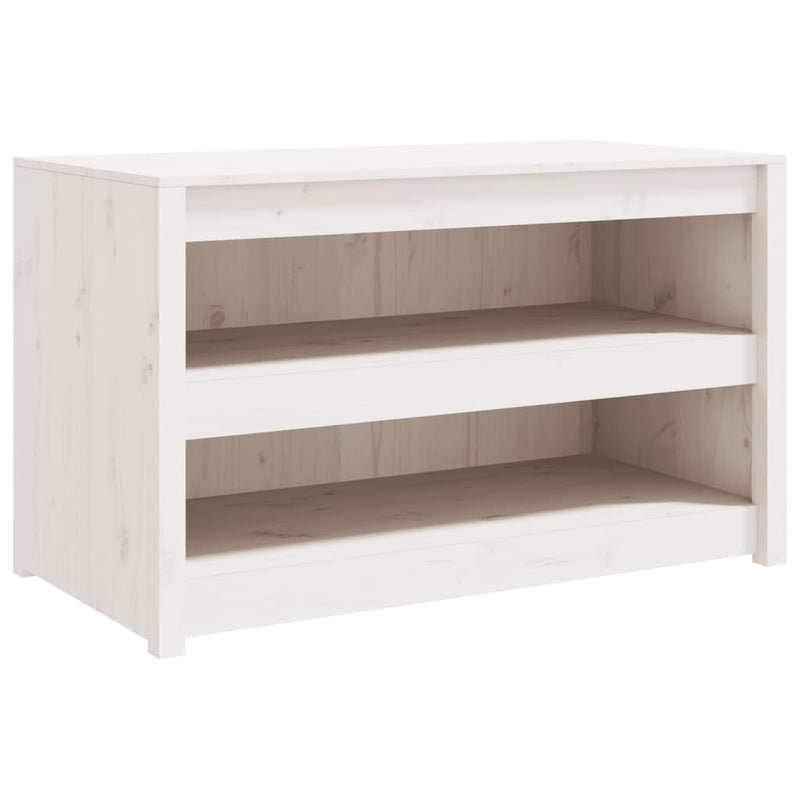 vidaXL fehér tömör fenyőfa kültéri konyhaszekrény 106 x 55 x 64 cm