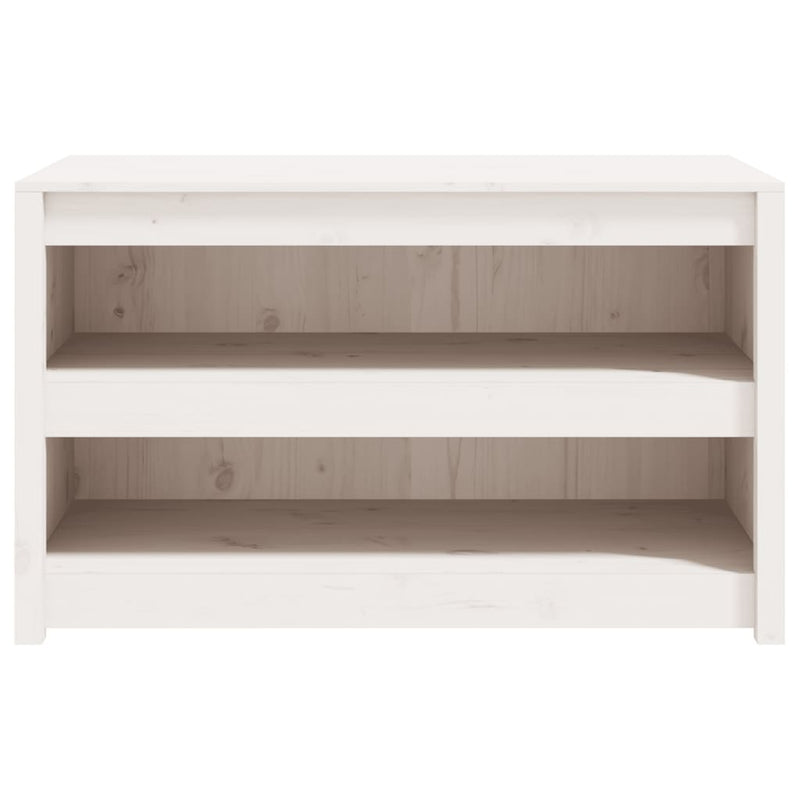 vidaXL fehér tömör fenyőfa kültéri konyhaszekrény 106 x 55 x 64 cm
