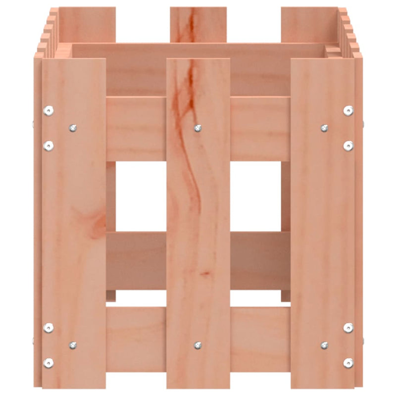vidaXL tömör duglászfenyő növénytartó léces kialakítással 60x30x30 cm