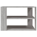 vidaXL szürke sonoma színű szerelt fa dohányzóasztal 59,5x59,5x40 cm