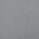 vidaXL sötétszürke bársony kagylófotel lábzsámollyal