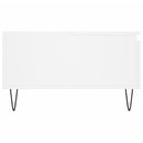 vidaXL fehér szerelt fa dohányzóasztal 90 x 60 x 35 cm