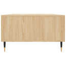 vidaXL sonoma tölgy színű szerelt fa dohányzóasztal 104 x 60 x 35 cm