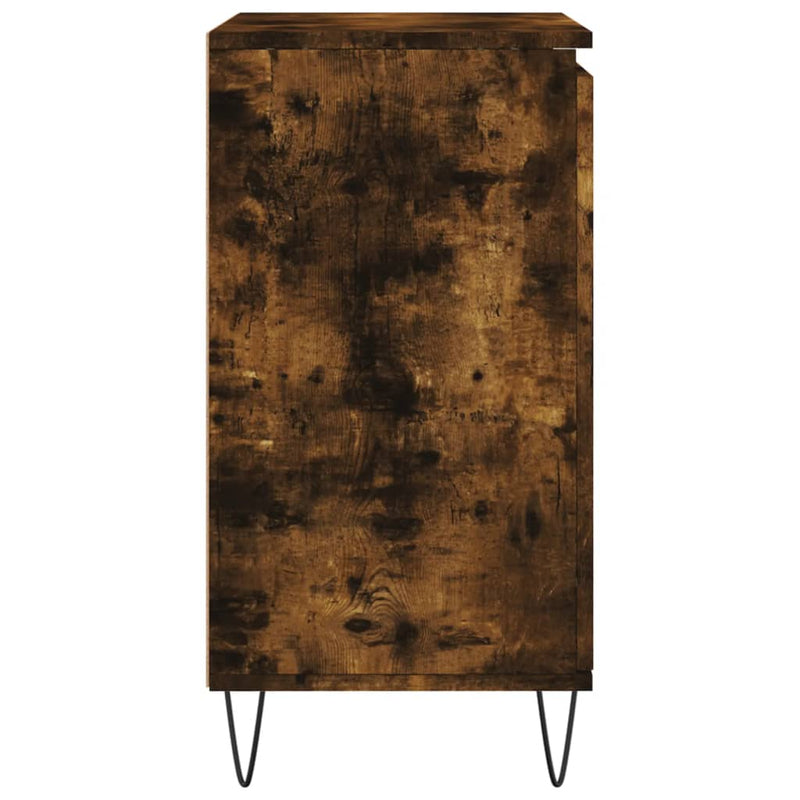 vidaXL füstös tölgy színű szerelt fa tálalószekrény 60 x 35 x 70 cm