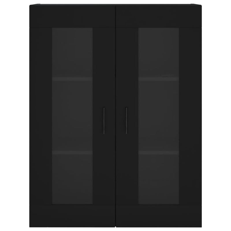 vidaXL fekete fali szekrény 69,5 x 34 x 90 cm