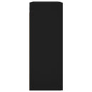 vidaXL fekete fali szekrény 69,5 x 34 x 90 cm