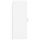 vidaXL fehér fali szekrény34,5x34x90 cm