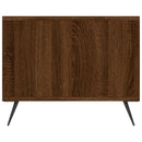 vidaXL barna tölgyszínű szerelt fa dohányzóasztal 90 x 50 x 40 cm