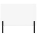 vidaXL fehér szerelt fa dohányzóasztal 90 x 50 x 40 cm