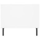 vidaXL fehér szerelt fa dohányzóasztal 90 x 50 x 40 cm