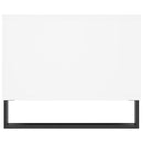 vidaXL fehér szerelt fa dohányzóasztal 90 x 50 x 40 cm