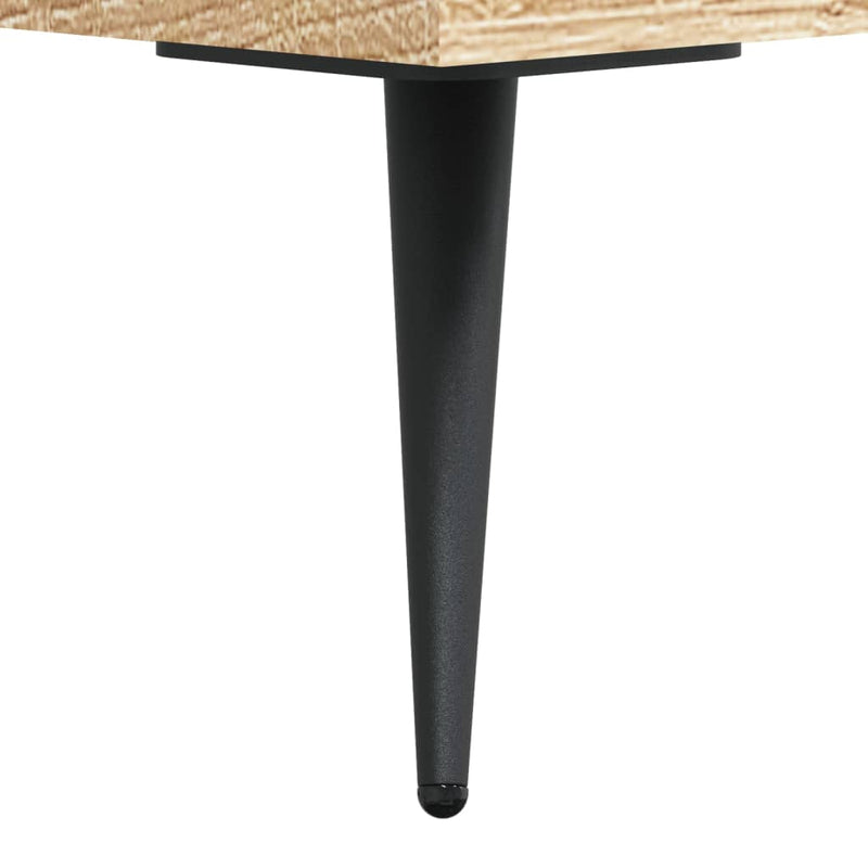 vidaXL sonoma tölgy színű szerelt fa cipőpolc 102x35x55 cm