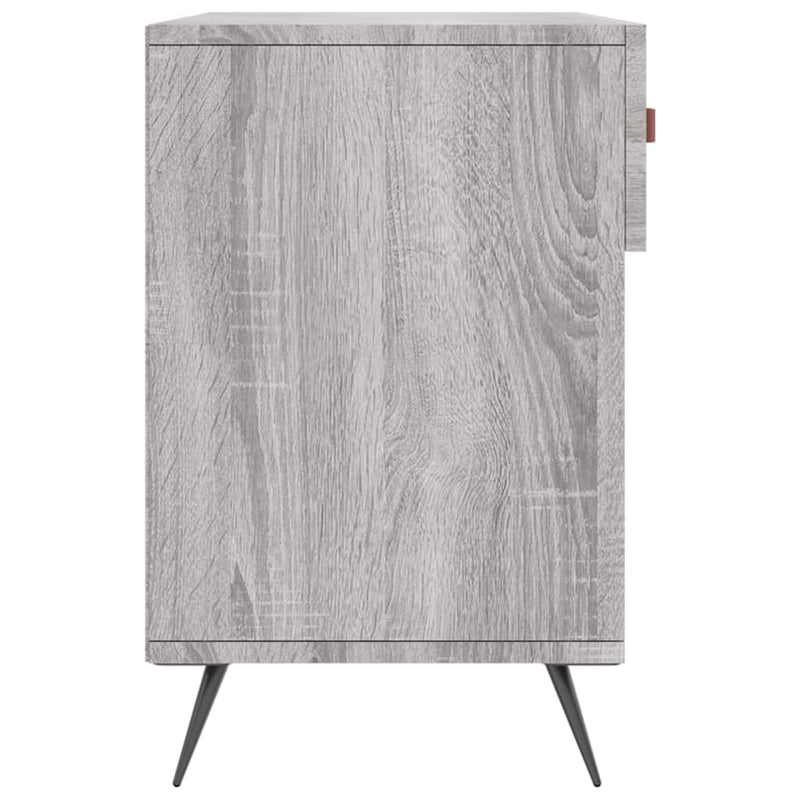 vidaXL szürke sonoma színű szerelt fa cipőpolc 102 x 35 x 55 cm