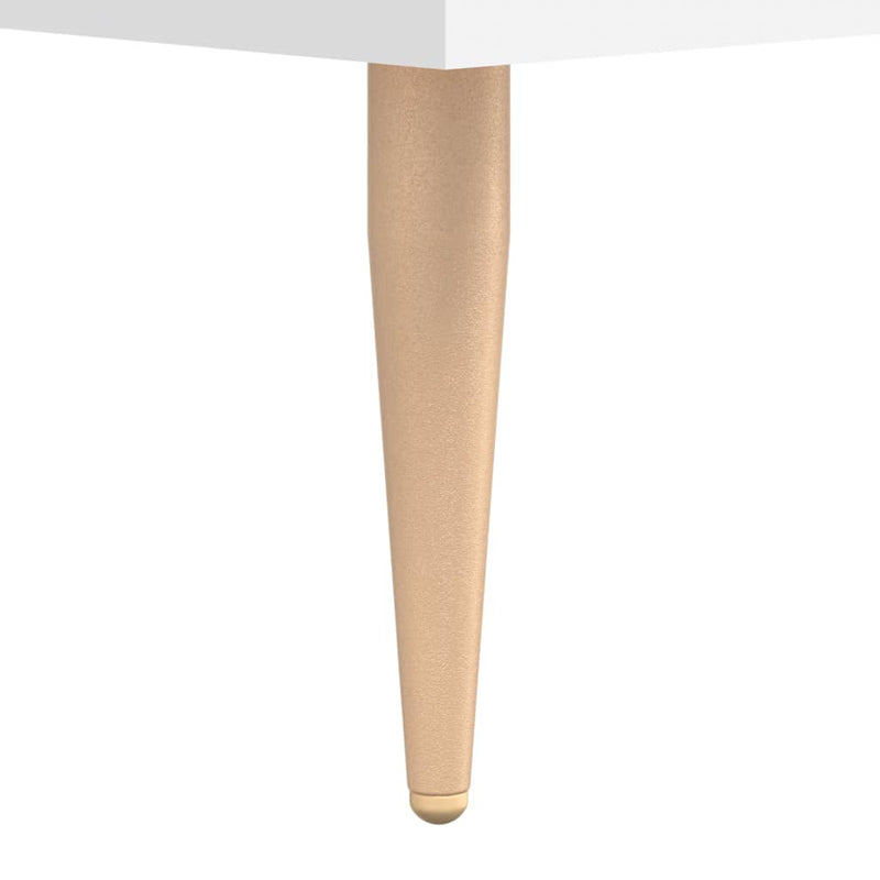 vidaXL fehér szerelt fa cipőpolc 102x35x55 cm