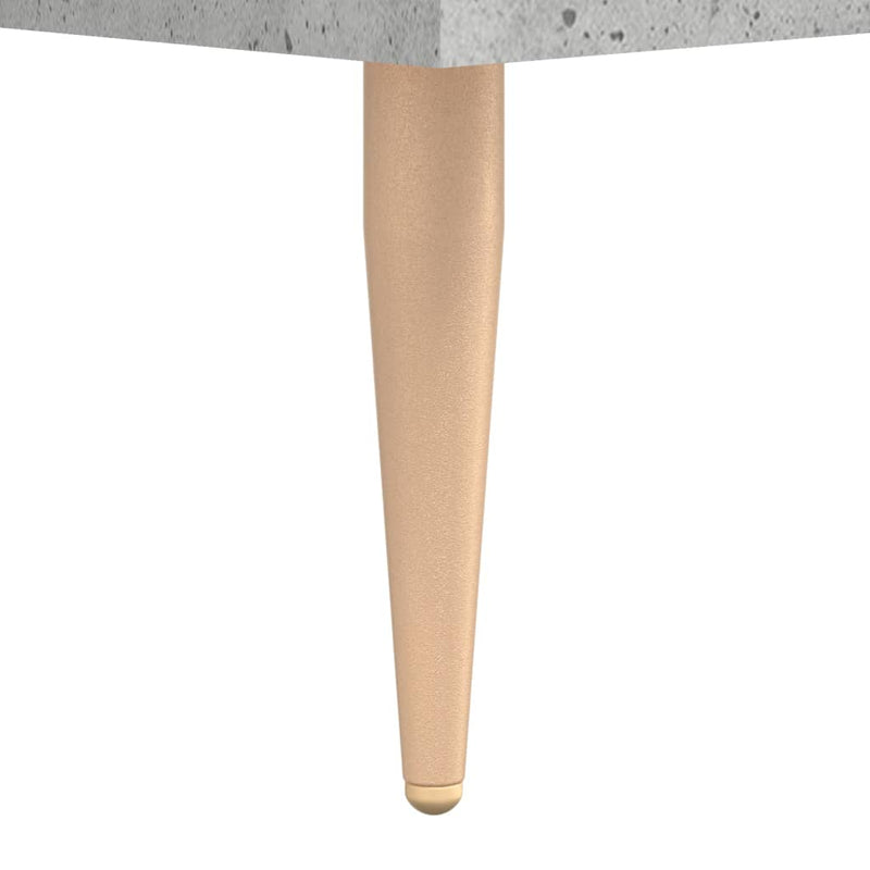 vidaXL betonszürke szerelt fa cipőpolc 102 x 35 x 55 cm