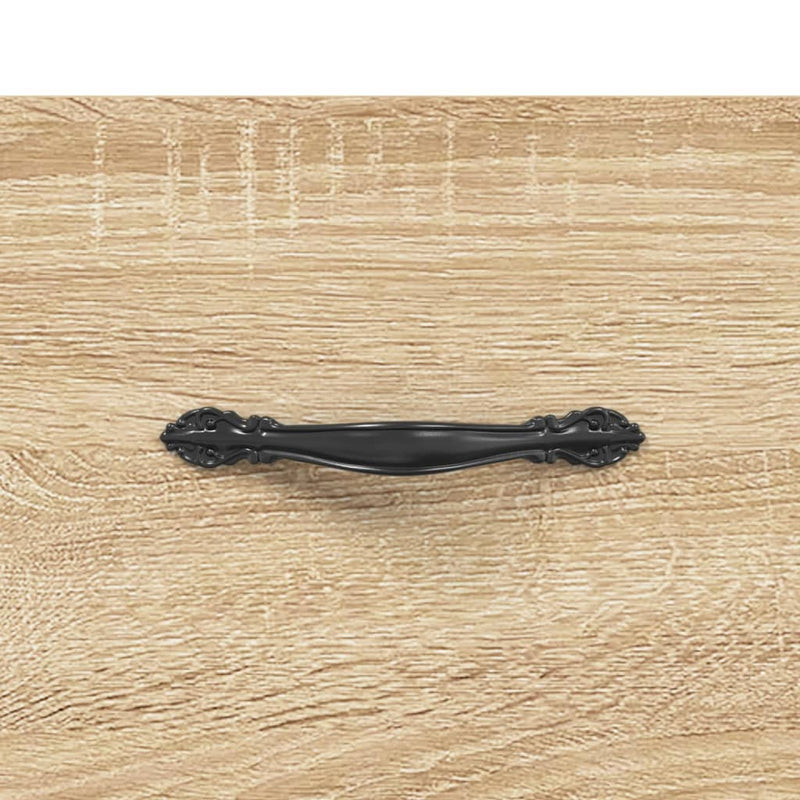 vidaXL sonoma tölgy színű szerelt fa cipőpolc 102x35x55 cm