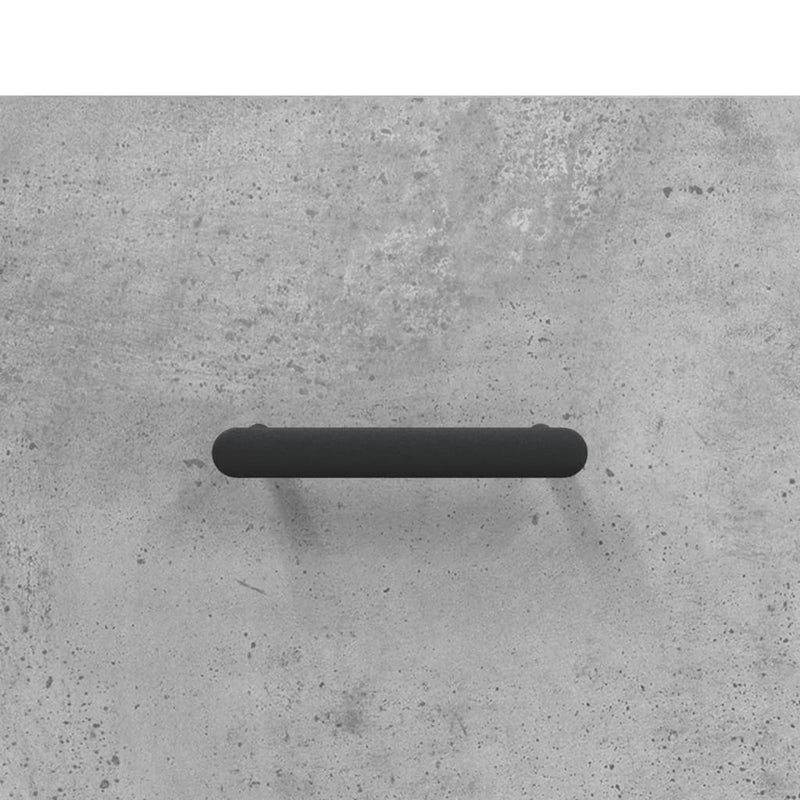 vidaXL betonszürke szerelt fa cipőpolc 102 x 35 x 55 cm