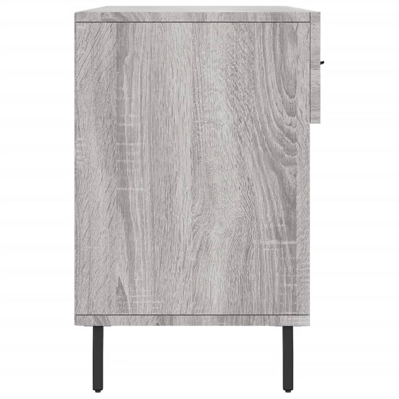 vidaXL szürke sonoma színű szerelt fa cipőpolc 102 x 35 x 55 cm