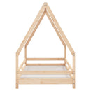 vidaXL tömör fenyőfa gyerekágykeret 90 x 190 cm