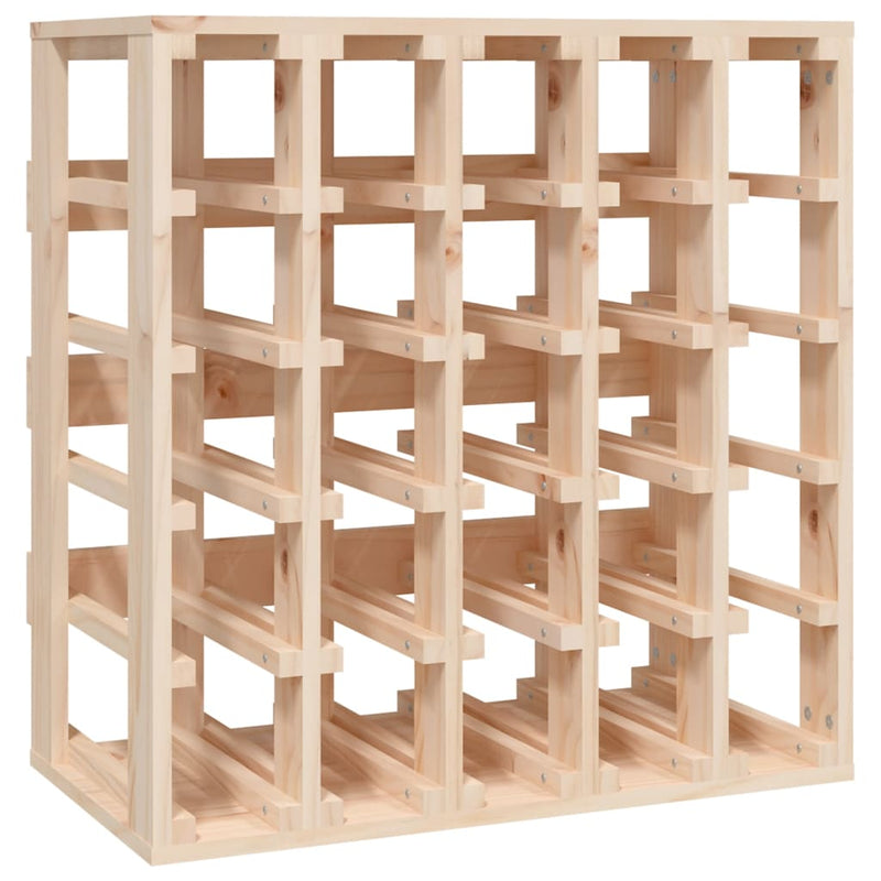 vidaXL tömör fenyőfa bortartó állvány 58,5 x 33 x 60,5 cm