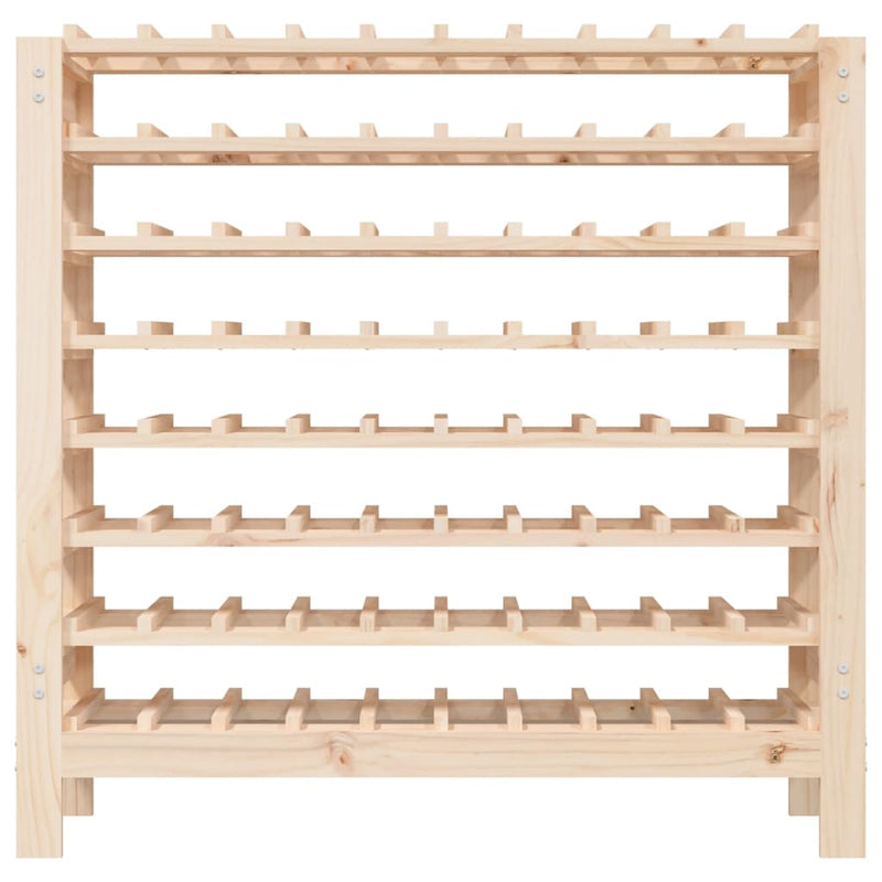vidaXL tömör fenyőfa bortartó állvány 109,5x30x107,5 cm