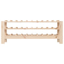 vidaXL tömör fenyőfa bortartó állvány 109,5 x 30 x 42 cm