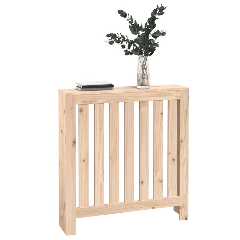 vidaXL tömör fenyőfa radiátorburkolat 79,5 x 19 x 84 cm