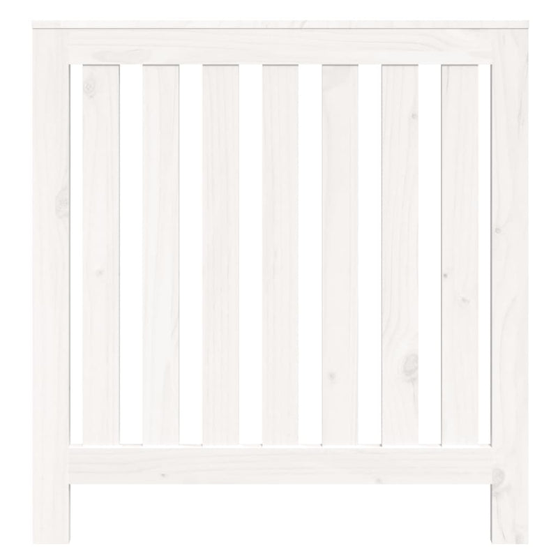 vidaXL fehér tömör fenyőfa radiátorburkolat 79,5 x 19 x 84 cm