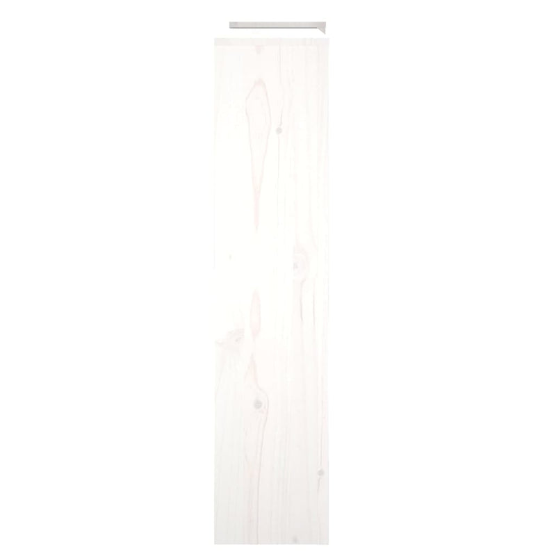 vidaXL fehér tömör fenyőfa radiátorburkolat 210x21x85 cm