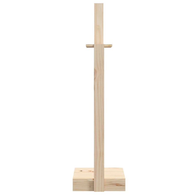 vidaXL tömör fenyőfa rönktároló 33,5 x 30 x 110 cm