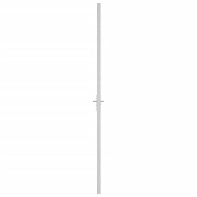 vidaXL fehér matt üveg és alumínium beltéri ajtó 93 x 201,5 cm