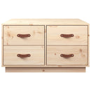 vidaXL tömör fenyőfa dohányzóasztal 80x80x45 cm