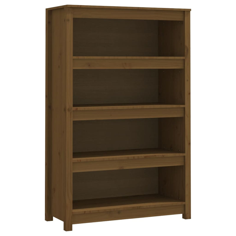 vidaXL mézbarna tömör fenyőfa faliszekrény 80 x 35 x 126 cm