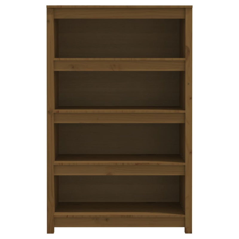 vidaXL mézbarna tömör fenyőfa faliszekrény 80 x 35 x 126 cm