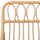 vidaXL 2 db fekete PE rattan karfás kerti szék 56 x 64 x 80 cm