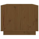 vidaXL mézbarna tömör fenyőfa dohányzóasztal 80 x 50 x 40 cm