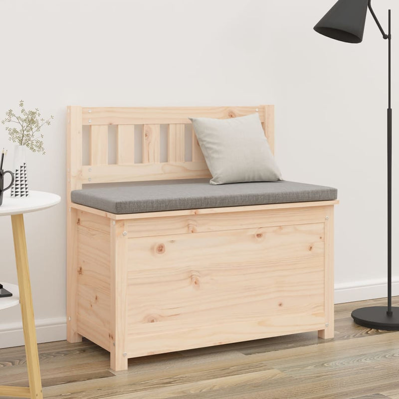 vidaXL tömör fenyőfa pad 80 x 41 x 77 cm
