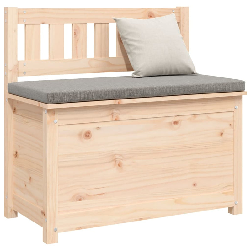 vidaXL tömör fenyőfa pad 80 x 41 x 77 cm