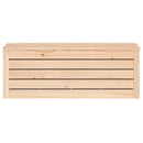 vidaXL tömör fenyőfa tárolóláda 89 x 36,5 x 33 cm