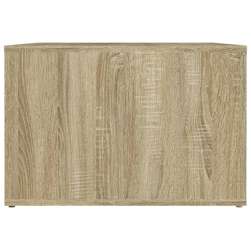 vidaXL sonoma tölgy színű szerelt fa éjjeliszekrény 57 x 55 x 36 cm