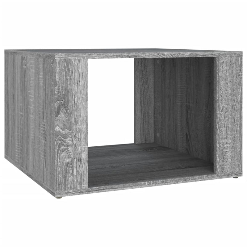 vidaXL szürke sonoma színű szerelt fa éjjeliszekrény 57 x 55 x 36 cm