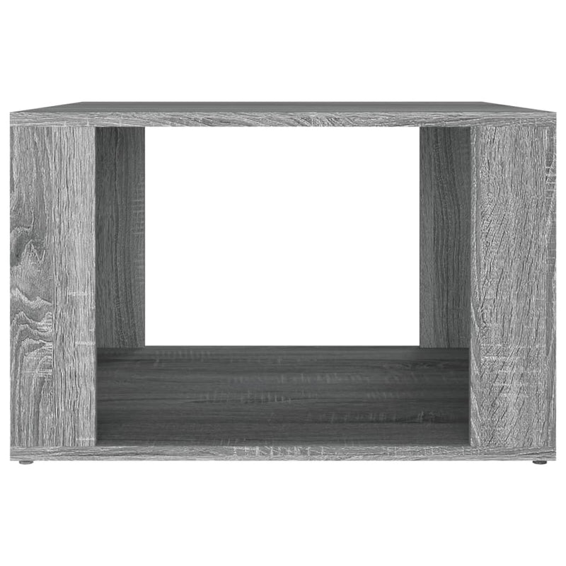 vidaXL szürke sonoma színű szerelt fa éjjeliszekrény 57 x 55 x 36 cm
