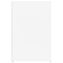 vidaXL fehér szerelt fa íróasztal 100 x 49 x 75 cm