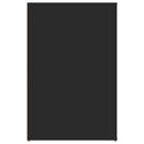 vidaXL fekete szerelt fa íróasztal 100 x 49 x 75 cm