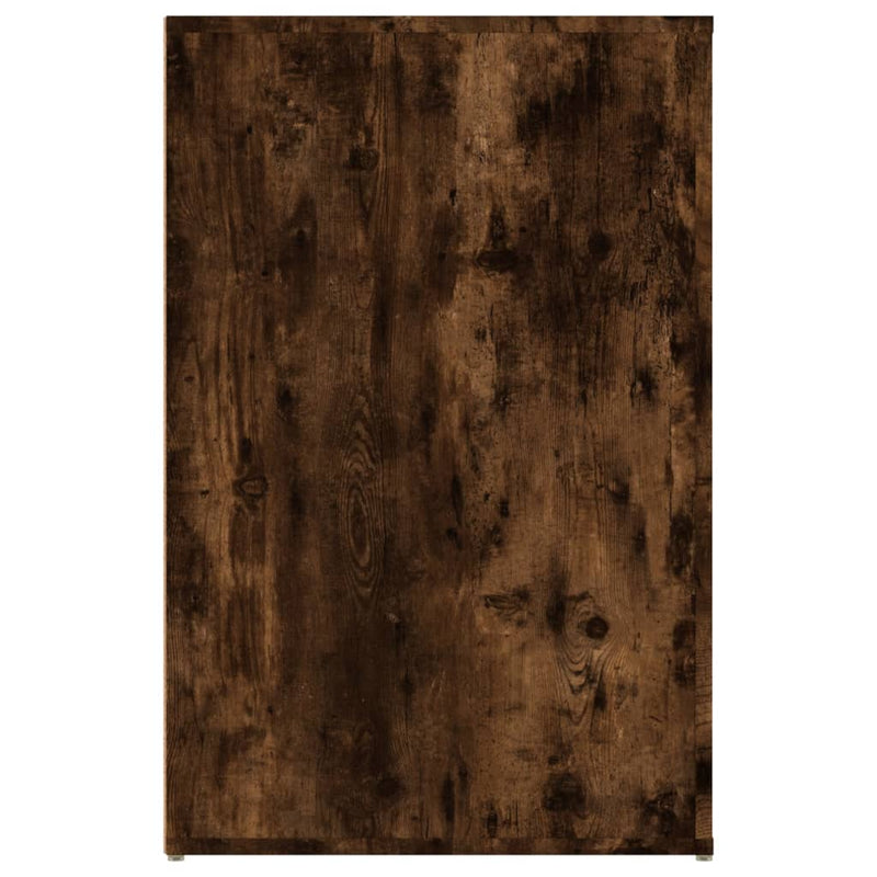 vidaXL füstös tölgy színű szerelt fa íróasztal 100x49x75 cm